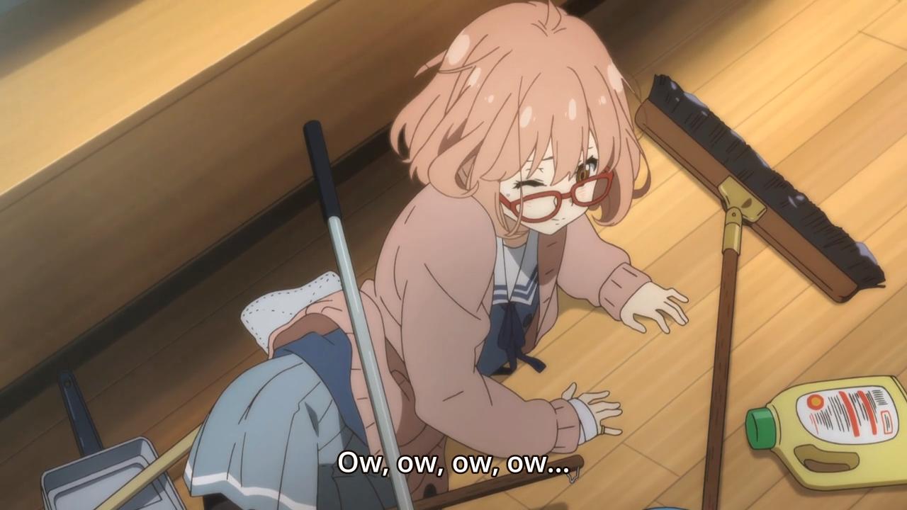 Ep. 24 - Kyoukai No Kanata / Beyond The Boundary - Ending [English Dubbed]  