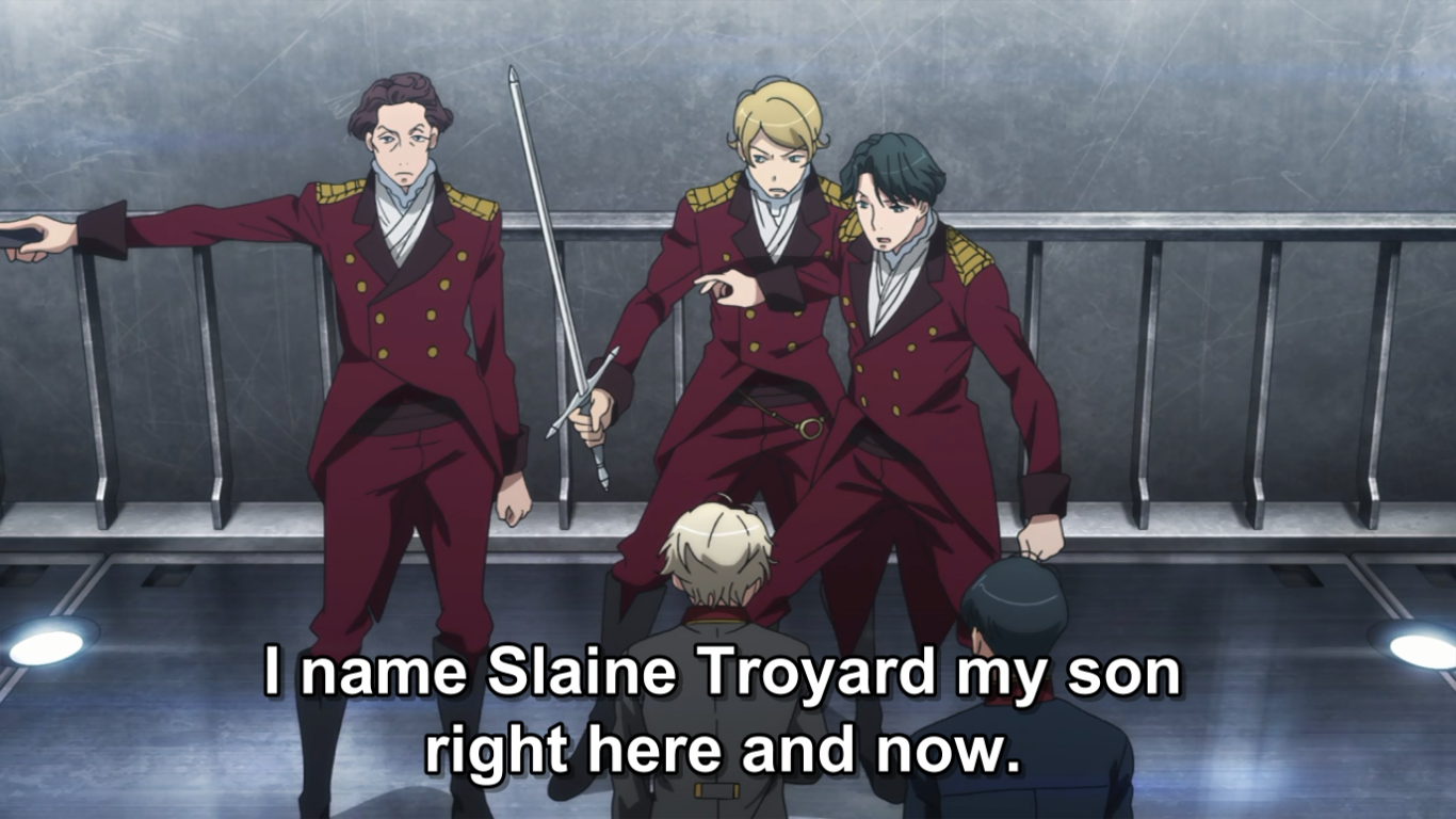 Aldnoah Zero are you my enemy Slaine was really targeted a lot