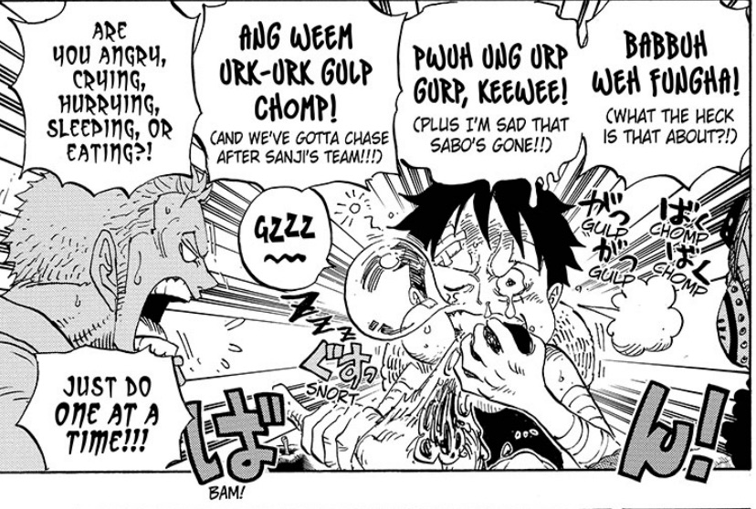 One Piece Confessions — I'd love to see Sanji replicating the other