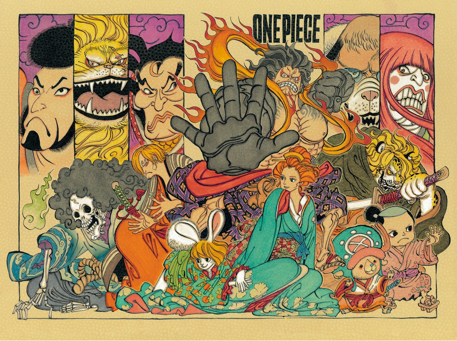 Happy New Year Guyssss Favourite Moments of Onepiece Zou Arc 2016