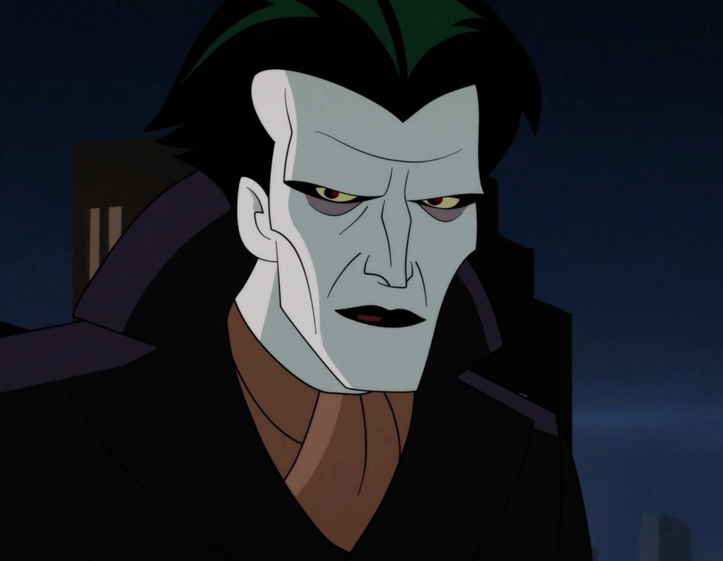 Starring Aeon Flux as the Joker